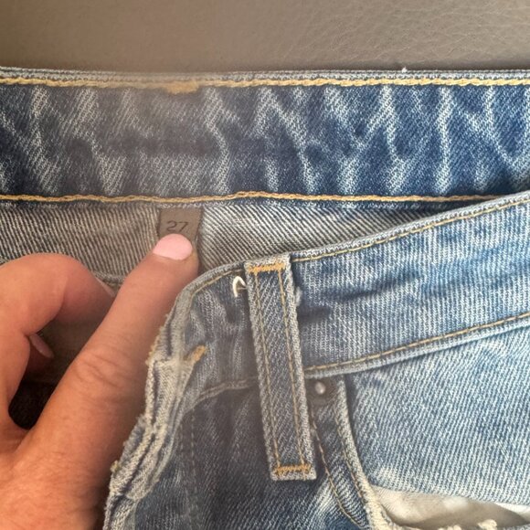 CARMAR Designer Distressed Jean size 27 - super cool look - Picture 4 of 6